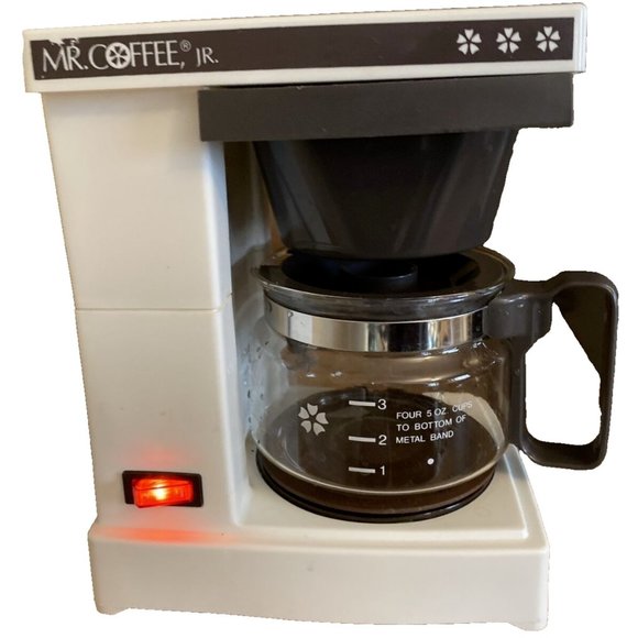 Mr. Coffee Jr 4 Cup Drip Coffee Maker Brewer Compact Mini Vintage Model JR-4 - Picture 6 of 8